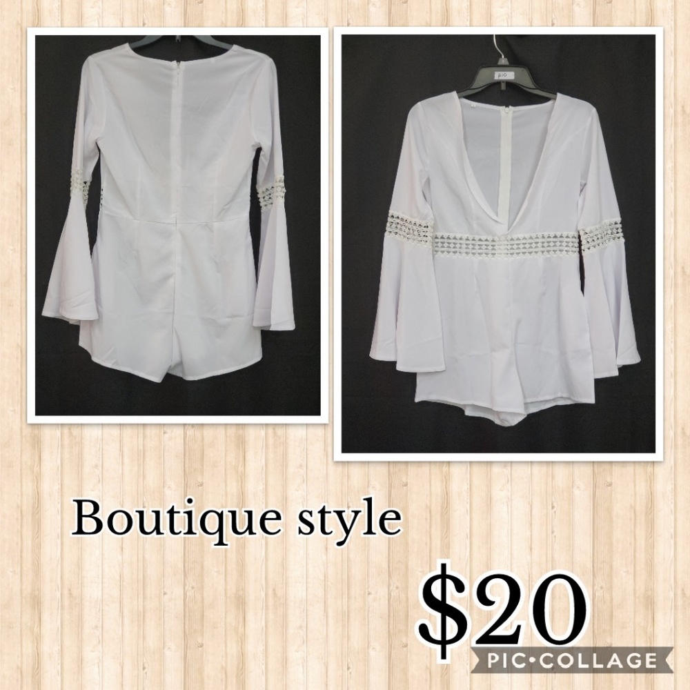 Boutique style romper